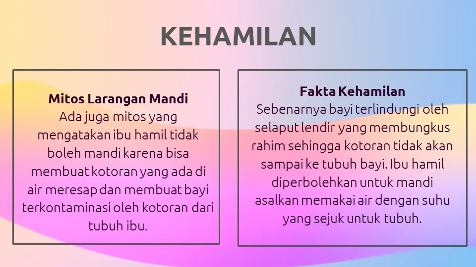 Mitos Fakta Kehamilan image 3