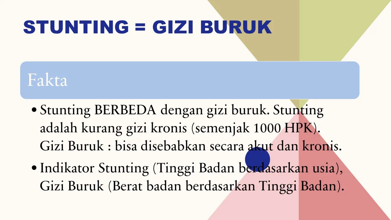 Mitos Fakta Stunting image 3